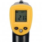 Skaitmeninis lazerinis termometras | LCD ekranas | -50C + 380C (84400)