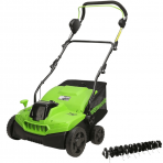 Akumuliatorinis skarifikatorius-šukos Greenworks GD40SC36, 40 V, (tik įrankis)