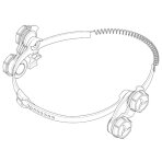 Skydelio laikiklis šalmui ESAB Savage Skydelio laikiklis šalmui ESAB Savage