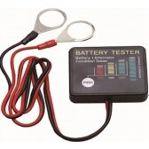 Skaitmeninis akumuliatoriaus testeris LED 12V, CE (SK2027)