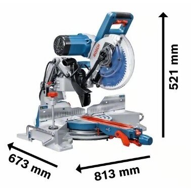 Skersavimo ir suleidimo pjūklas Bosch GCM 10 GDJ Professional 1 Skersavimo ir suleidimo pjūklas Bosch GCM 10 GDJ Professional 1