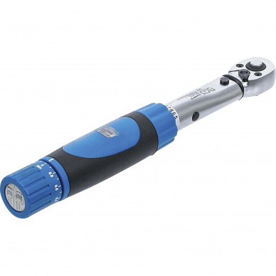 Dinamometrinis raktas su skale BGS-technic, 6.3 mm (1/4"), 1 - 6 Nm 2 Dinamometrinis raktas su skale BGS-technic, 6.3 mm (1/4"), 1 - 6 Nm 2