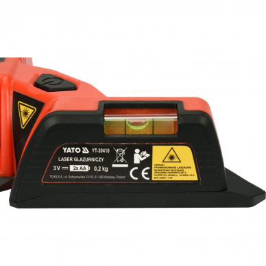 Lazerinis daugiafunkcinis gulsčiukas Yato 1 Lazerinis daugiafunkcinis gulsčiukas Yato 1