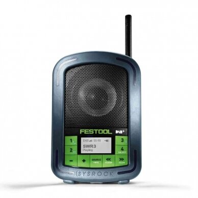 Skaitmeninis radijo imtuvas SYSROCK Festool BR 10 DAB+ (202111) 2 Skaitmeninis radijo imtuvas SYSROCK Festool BR 10 DAB+ (202111) 2