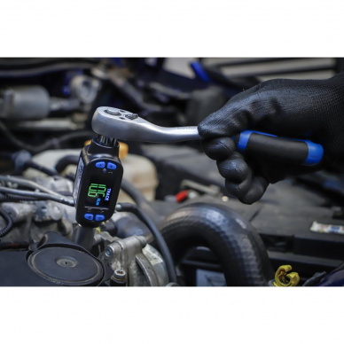 Skaitmeninis sukimo momento adapteris BGS-technic, 10 mm (3/8"), 27 - 135 Nm 3 Skaitmeninis sukimo momento adapteris BGS-technic, 10 mm (3/8"), 27 - 135 Nm 3