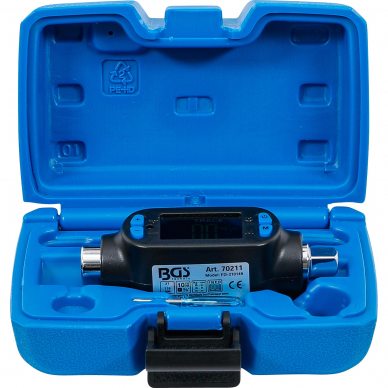 Skaitmeninis sukimo momento adapteris BGS-technic, 10 mm (3/8"), 27 - 135 Nm 1 Skaitmeninis sukimo momento adapteris BGS-technic, 10 mm (3/8"), 27 - 135 Nm 1