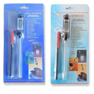 Skaitmeninis termometras, -50 iki 300 °C 1 Skaitmeninis termometras, -50 iki 300 °C 1