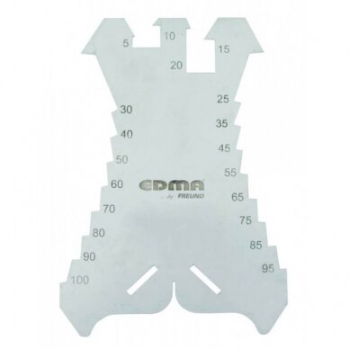 Skardininko šablonas EDMA Skardininko šablonas EDMA