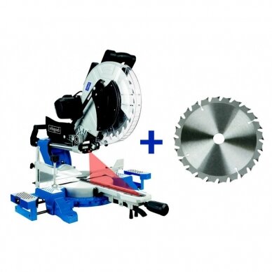 Skersinio pjovimo staklės HM 140L (HM140L) + papildomas diskas, Scheppach Skersinio pjovimo staklės HM 140L (HM140L) + papildomas diskas, Scheppach