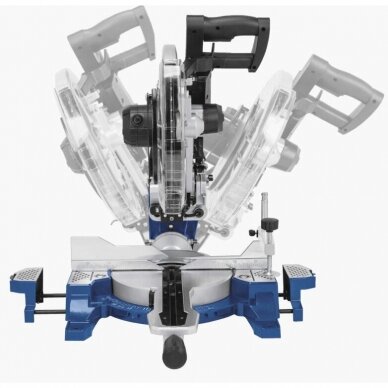 Skersinio pjovimo staklės HM 140L (HM140L) + papildomas diskas, Scheppach 2 Skersinio pjovimo staklės HM 140L (HM140L) + papildomas diskas, Scheppach 2