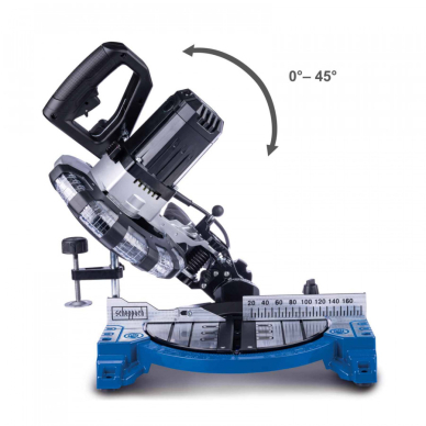 Skersinio pjovimo staklės HM210L, Scheppach 2 Skersinio pjovimo staklės HM210L, Scheppach 2