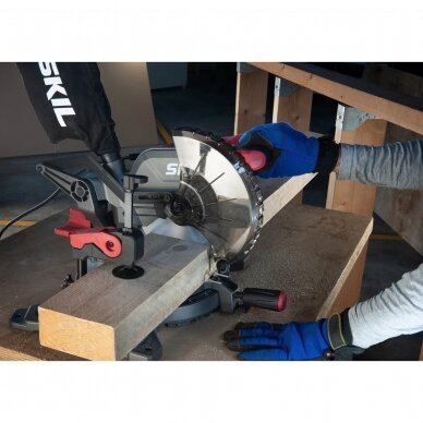 Skersinio pjovimo staklės Skil 1305AA, 1600W, 216mm 3 Skersinio pjovimo staklės Skil 1305AA, 1600W, 216mm 3