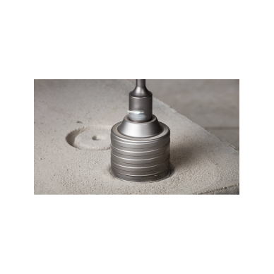 Skylių gręžimo krūna 65 mm su HEX adapteriu ir kontroliniu grąžtu 4 Skylių gręžimo krūna 65 mm su HEX adapteriu ir kontroliniu grąžtu 4