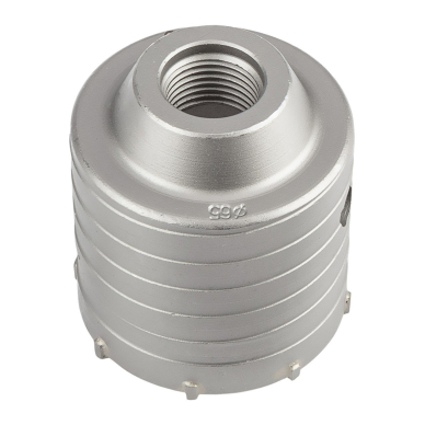 Skylių gręžimo krūna 65 mm su HEX adapteriu ir kontroliniu grąžtu 6 Skylių gręžimo krūna 65 mm su HEX adapteriu ir kontroliniu grąžtu 6