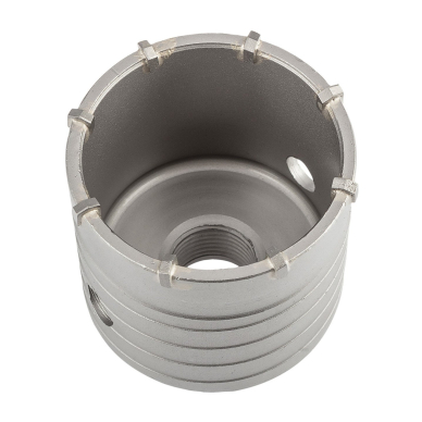 Skylių gręžimo krūna 65 mm su HEX adapteriu ir kontroliniu grąžtu 8 Skylių gręžimo krūna 65 mm su HEX adapteriu ir kontroliniu grąžtu 8