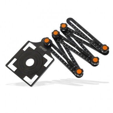 Skylių ir kampų žymėjimo šablonas EDMA Skylių ir kampų žymėjimo šablonas EDMA