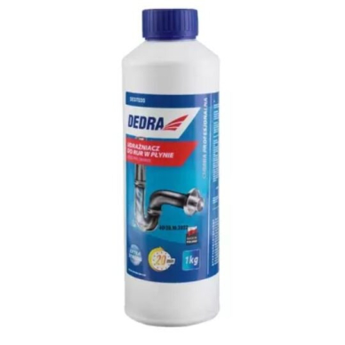Skystas vamzdžių valiklis Dedra DEGT030, 1 l 1 Skystas vamzdžių valiklis Dedra DEGT030, 1 l 1