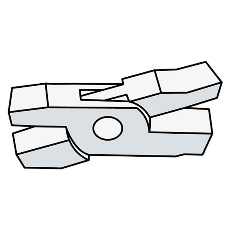 Skardos lankstymo replės STUBAI 270mm 2820 02 1 Skardos lankstymo replės STUBAI 270mm 2820 02 1