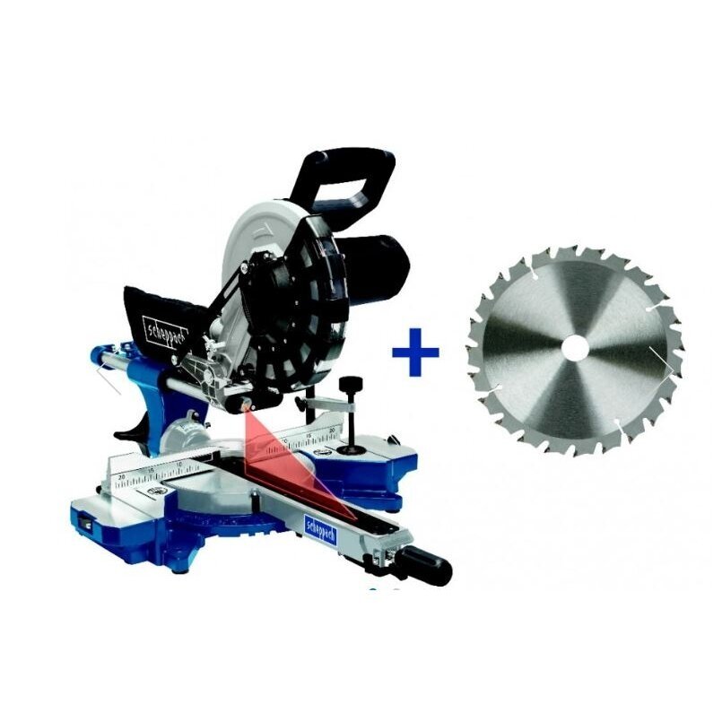 Skersinio pjovimo staklės Scheppach HM 254 (HM254) + papildomas diskas Skersinio pjovimo staklės Scheppach HM 254 (HM254) + papildomas diskas