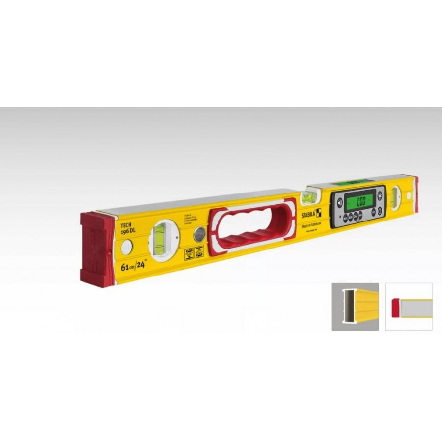 Skaitmeninis gulsčiukas TECH 196 DL Electronic 40 cm, Stabila Skaitmeninis gulsčiukas TECH 196 DL Electronic 40 cm, Stabila