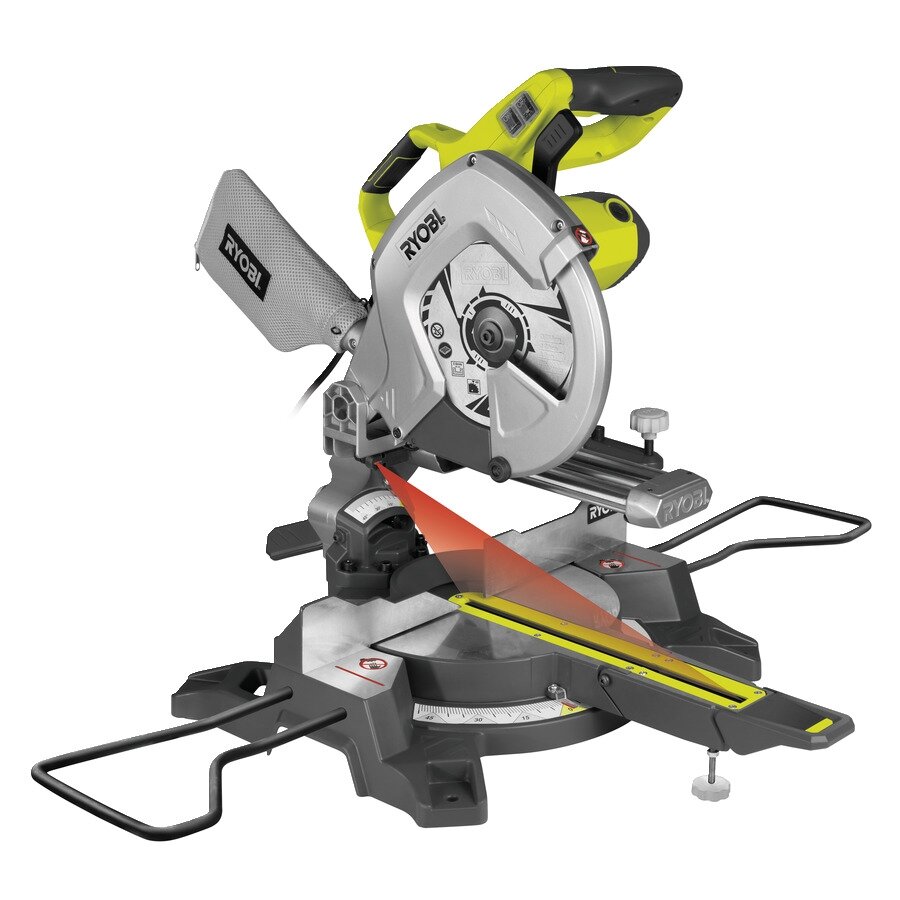 Skersinio pjovimo staklės 254 mm Ryobi EMS254L, 2000W, 254mm Skersinio pjovimo staklės 254 mm Ryobi EMS254L, 2000W, 254mm