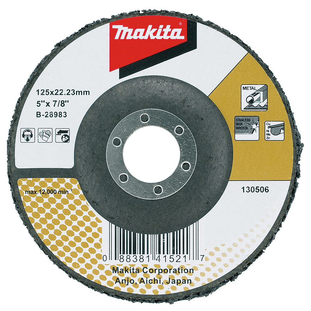 Šlifavimo diskas Makita B-28983, 125mm Šlifavimo diskas Makita B-28983, 125mm
