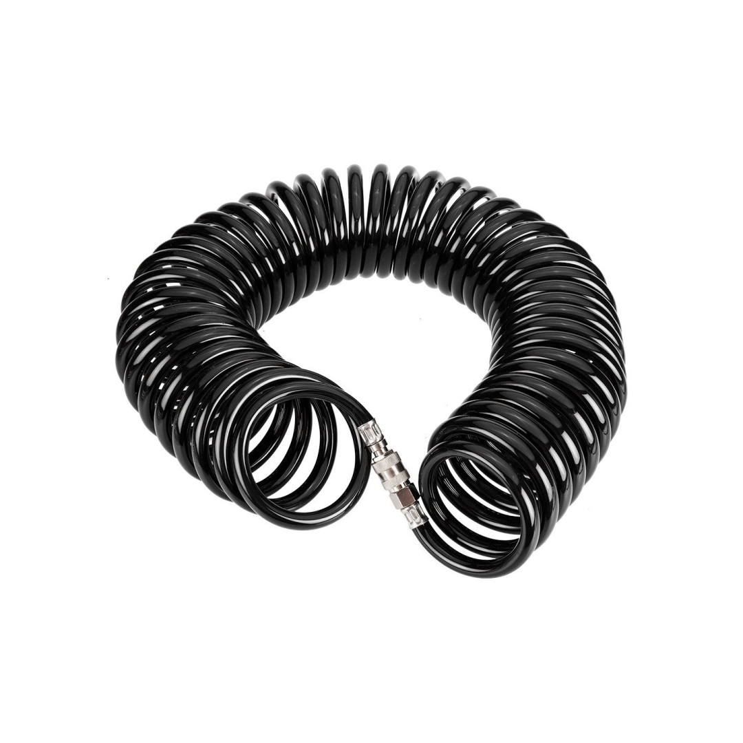 Slėgio žarnos spiralė 10,0 x 15 mm, 15 m, PU 6 Slėgio žarnos spiralė 10,0 x 15 mm, 15 m, PU 6