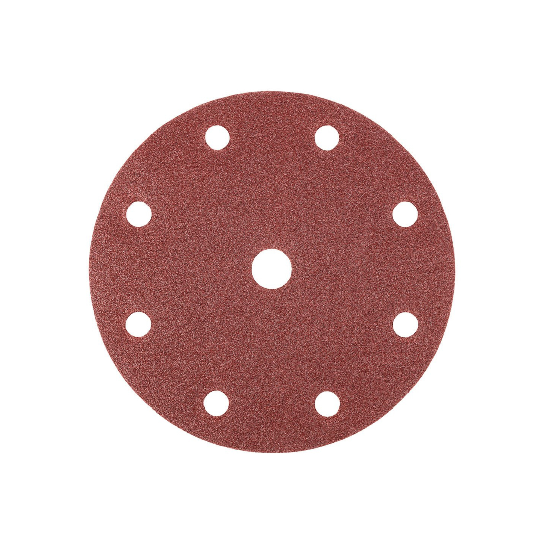 Šlifavimo diskai 150 mm, P40, 5 vnt, su 9 skylėmis 04-721 5