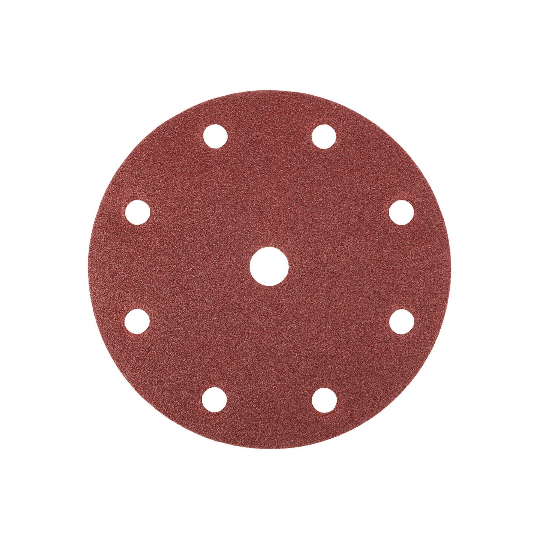 Šlifavimo diskai 150 mm, P60, 5 vnt, su 9 skylėmis 04-721 5