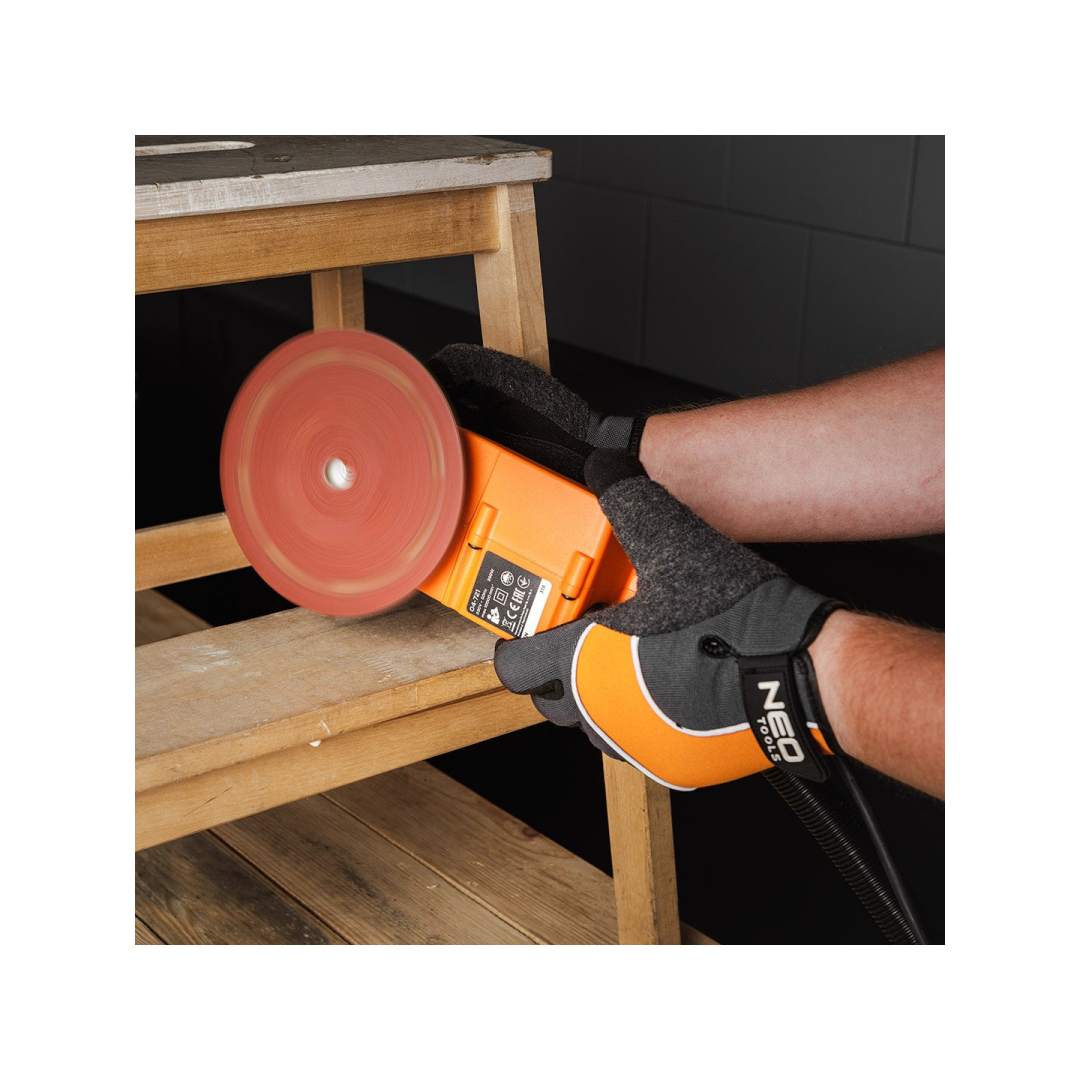 Šlifavimo diskai 150 mm, P80, 5 vnt, su 9 skylėmis 04-721 3 Šlifavimo diskai 150 mm, P80, 5 vnt, su 9 skylėmis 04-721 3