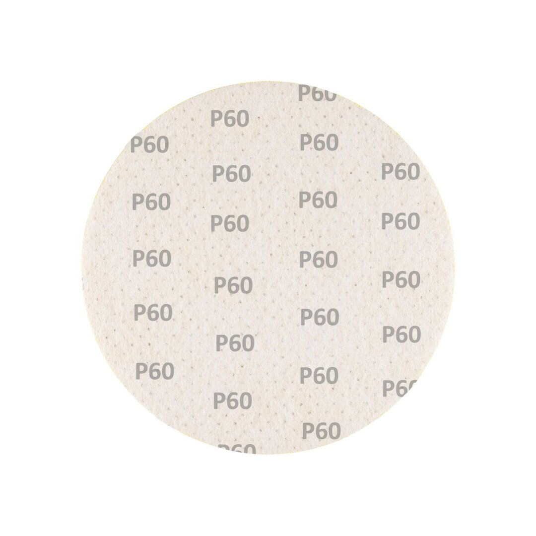 Šlifavimo diskai, perforuoti, „Velcro“, pritvirtinti su 225 mm, p60, 5 vnt. 3 Šlifavimo diskai, perforuoti, „Velcro“, pritvirtinti su 225 mm, p60, 5 vnt. 3