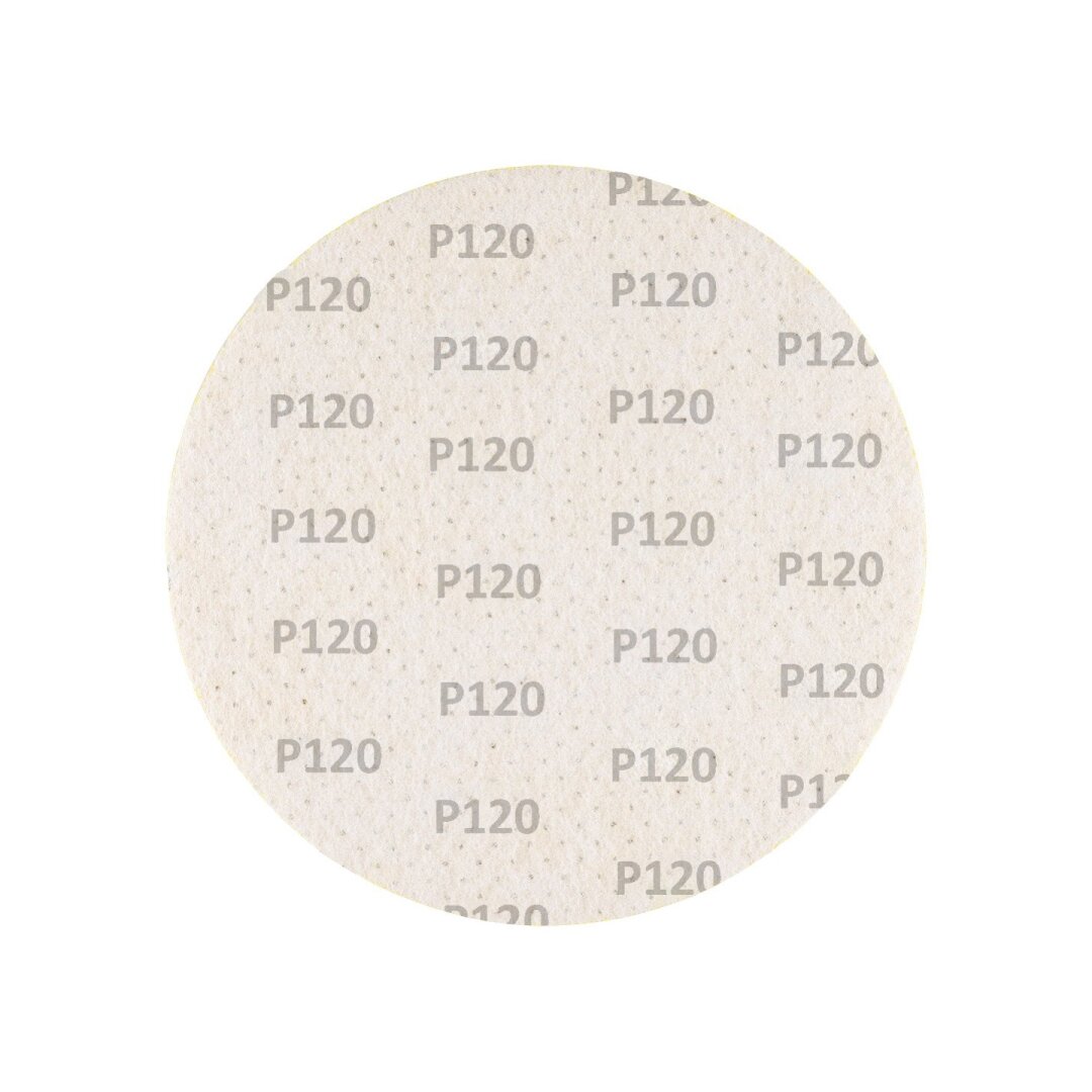 Šlifavimo diskai, perforuoti, „Velcro“, pritvirtinti su 225 mm skylėmis, P120, 5 vnt. 3 Šlifavimo diskai, perforuoti, „Velcro“, pritvirtinti su 225 mm skylėmis, P120, 5 vnt. 3