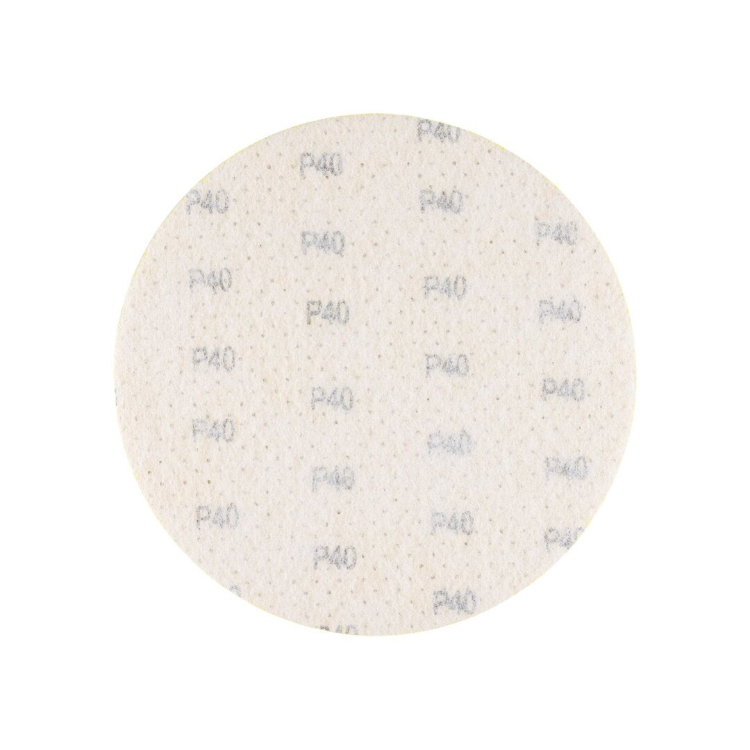 Šlifavimo diskai, perforuoti, „Velcro“, užpildyti skylėmis 225 mm, p40, 5 vnt. 3