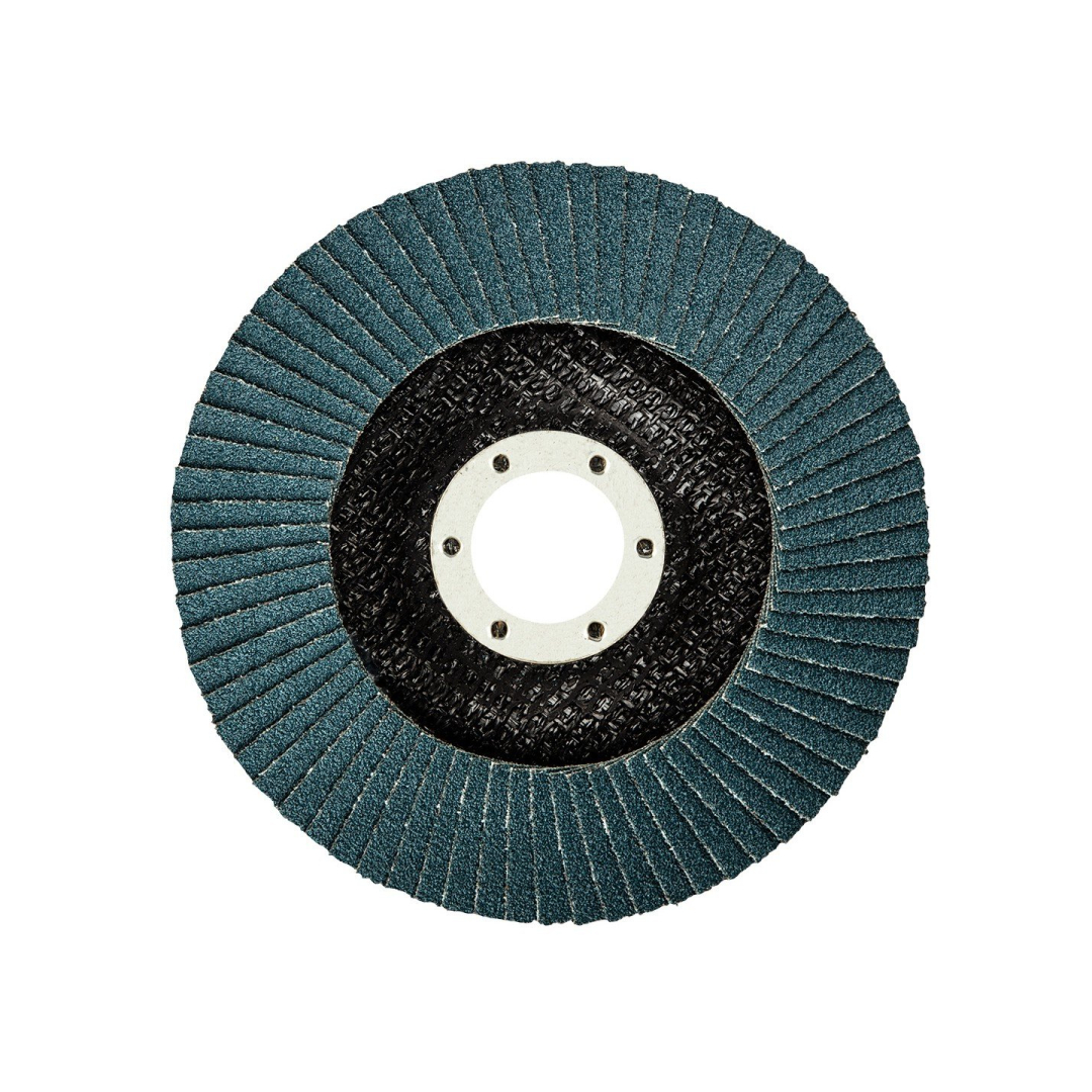 Šlifavimo diskelis lapelinis 115 x 22.2 mm, K80, zirconium Šlifavimo diskelis lapelinis 115 x 22.2 mm, K80, zirconium