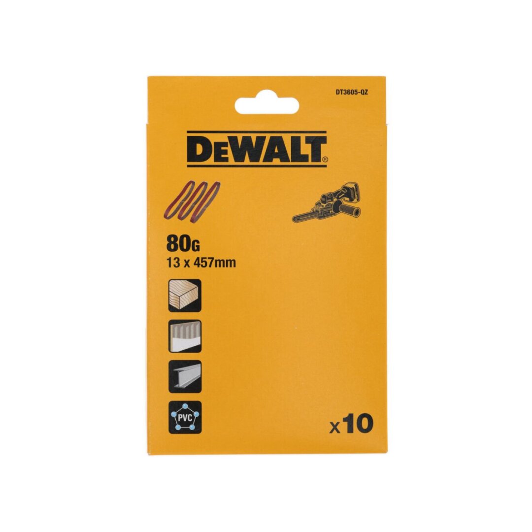 Šlifavimo juosta 13x457mm 80G 10vnt 7