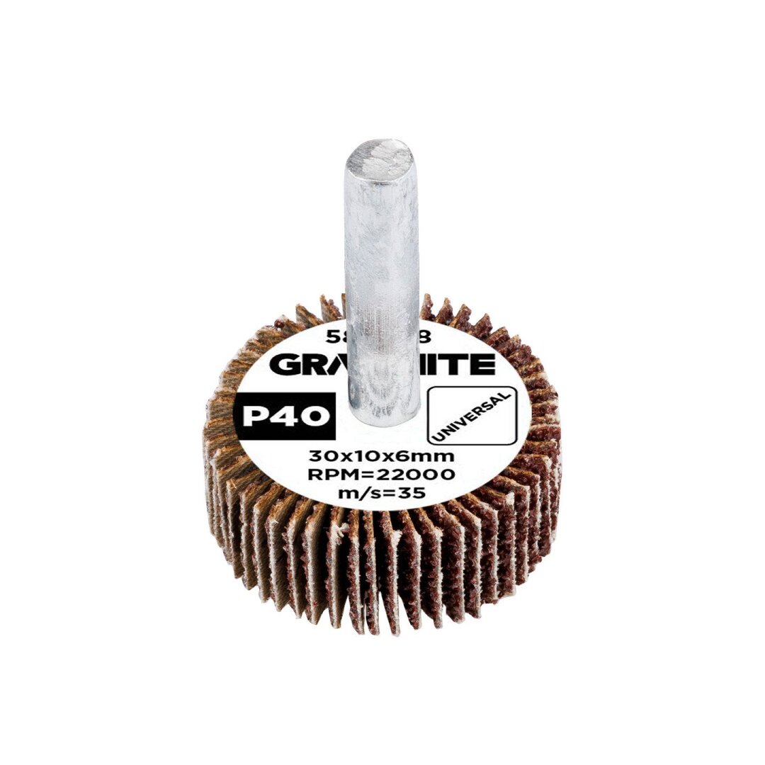 Šlifavimo popierius 30 x 10 x 6 mm, p40 Šlifavimo popierius 30 x 10 x 6 mm, p40