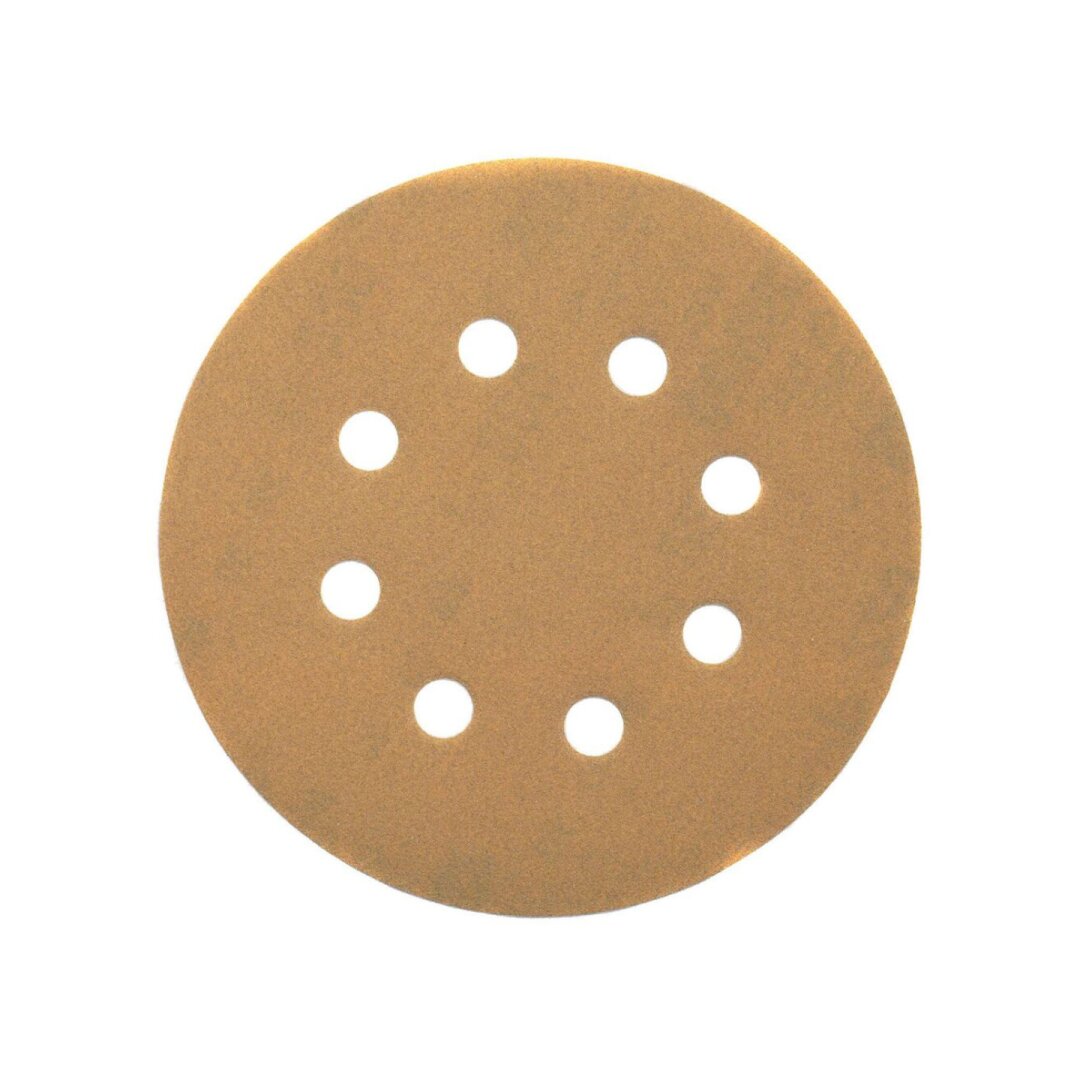 Šlifavimo popierius 40GT 125mm pakuoteje 25vnt 2