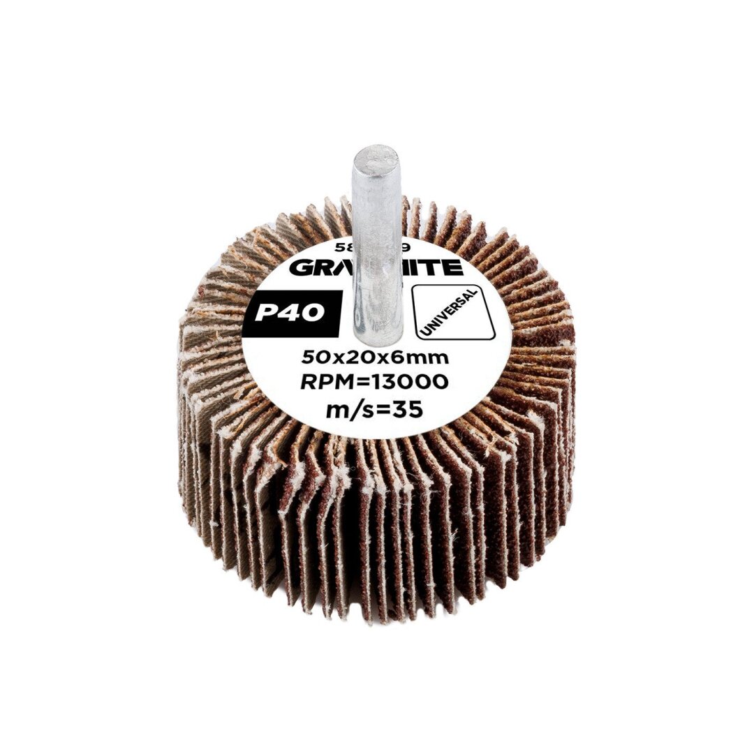 Šlifavimo popierius 50 x 20 x 6 mm, p40 Šlifavimo popierius 50 x 20 x 6 mm, p40