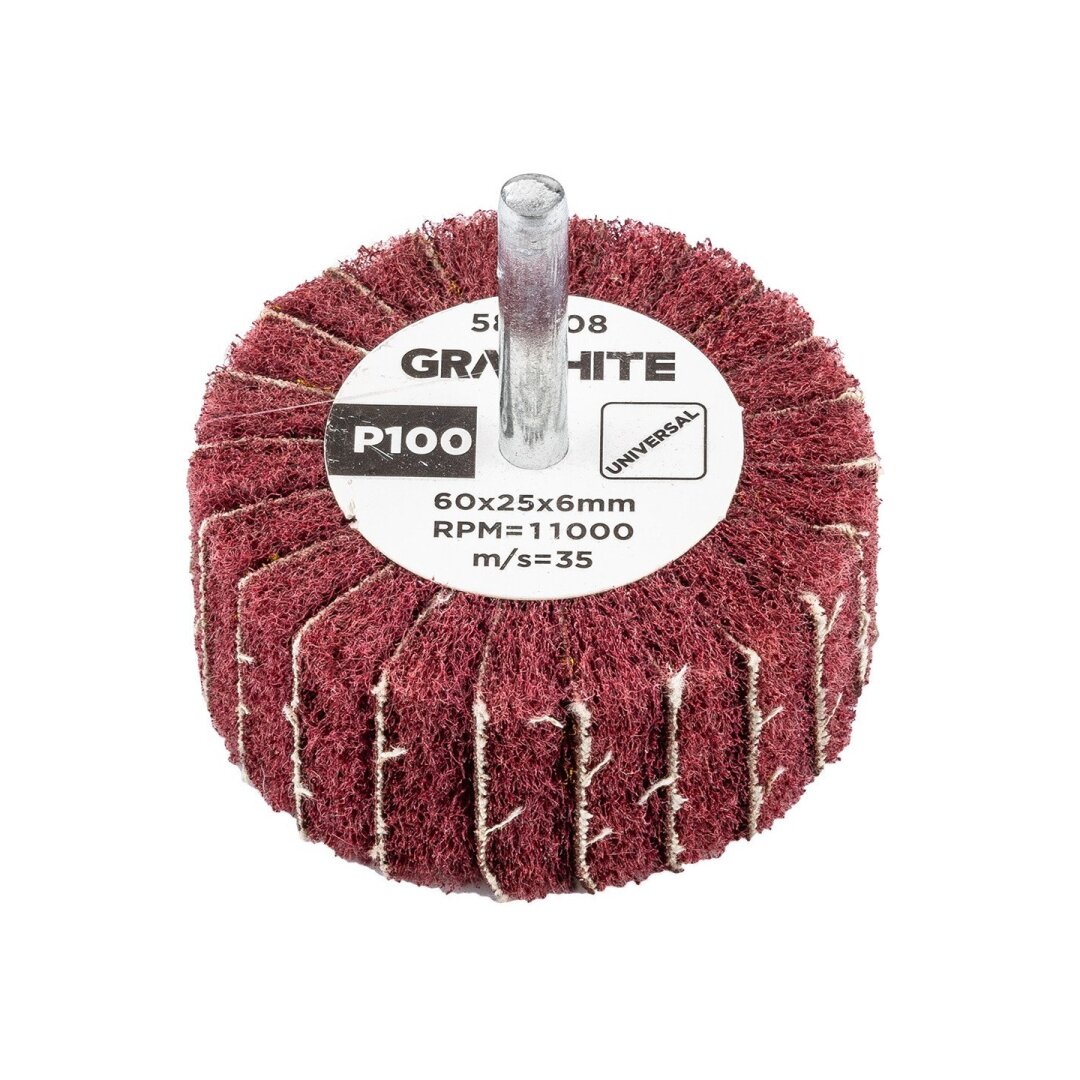 Šlifavimo popierius 60 x 25 x 6 mm, P100 Šlifavimo popierius 60 x 25 x 6 mm, P100