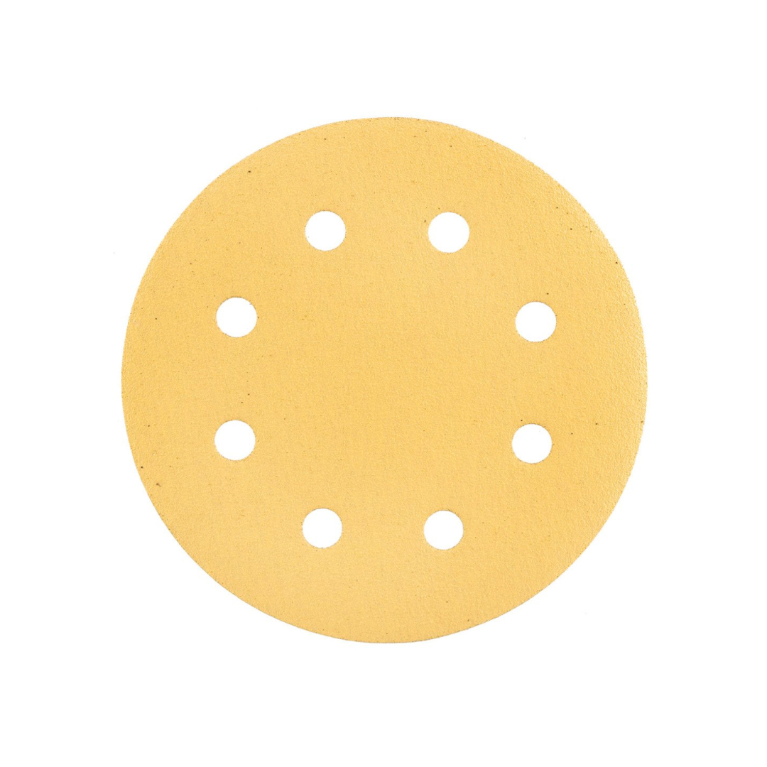 Šlifavimo popierius su lipduku 180 mm, K120, 5 vnt, su 8 skylutėmis šlifuokliui 59G263 6 Šlifavimo popierius su lipduku 180 mm, K120, 5 vnt, su 8 skylutėmis šlifuokliui 59G263 6