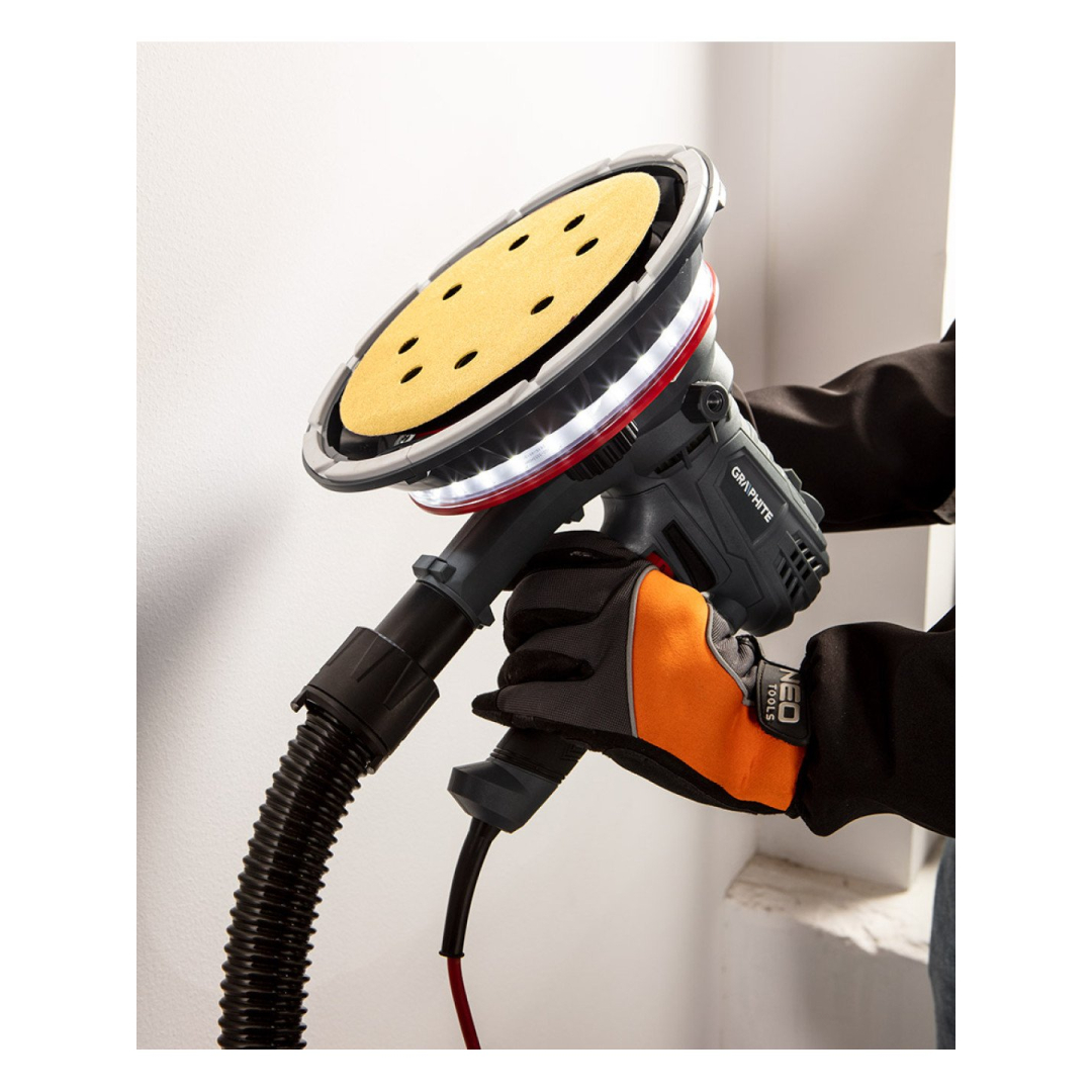 Šlifavimo popierius su lipduku 180 mm, K80, 5 vnt, su 8 skylutėmis šlifuokliui 59G263 5 Šlifavimo popierius su lipduku 180 mm, K80, 5 vnt, su 8 skylutėmis šlifuokliui 59G263 5