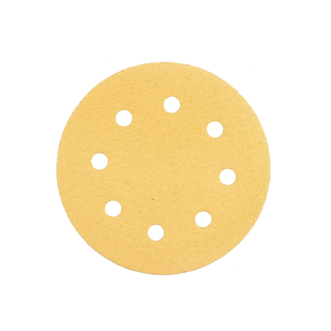 Šlifavimo popierius su lipduku 180 mm, K80, 5 vnt, su 8 skylutėmis šlifuokliui 59G263 6 Šlifavimo popierius su lipduku 180 mm, K80, 5 vnt, su 8 skylutėmis šlifuokliui 59G263 6