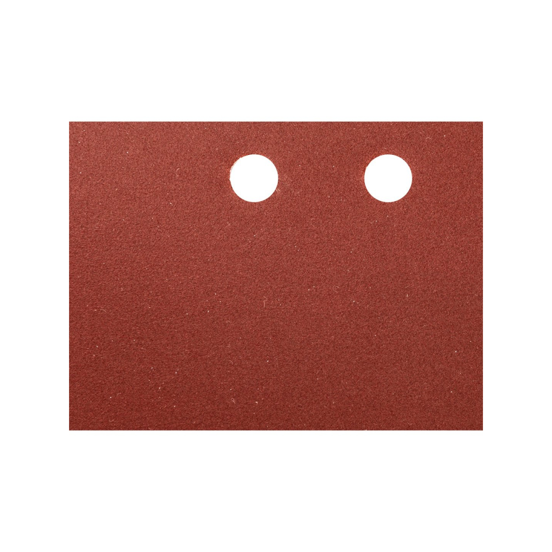 Šlifavimo popierius su „Velcro“ tvirtinimu 115 x 230 mm, K240, 5 vnt, su skylutėmis 4