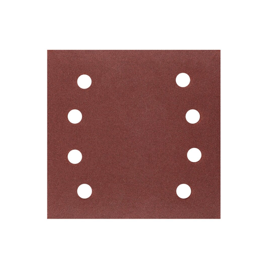 Šlifavimo popierius, „Velcro“ 113 x 113 mm, p240, 5 vnt. su 8 skylėmis 2
