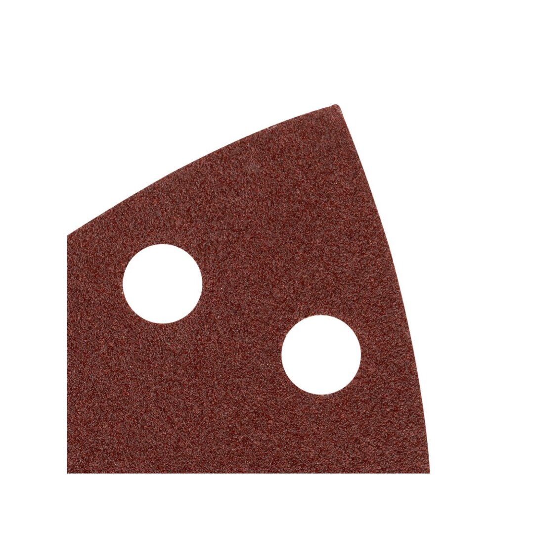 Šlifavimo popierius, „Velcro“, metalui 102 x 152 mm, P120, 5 vnt, su 11 skylių 3