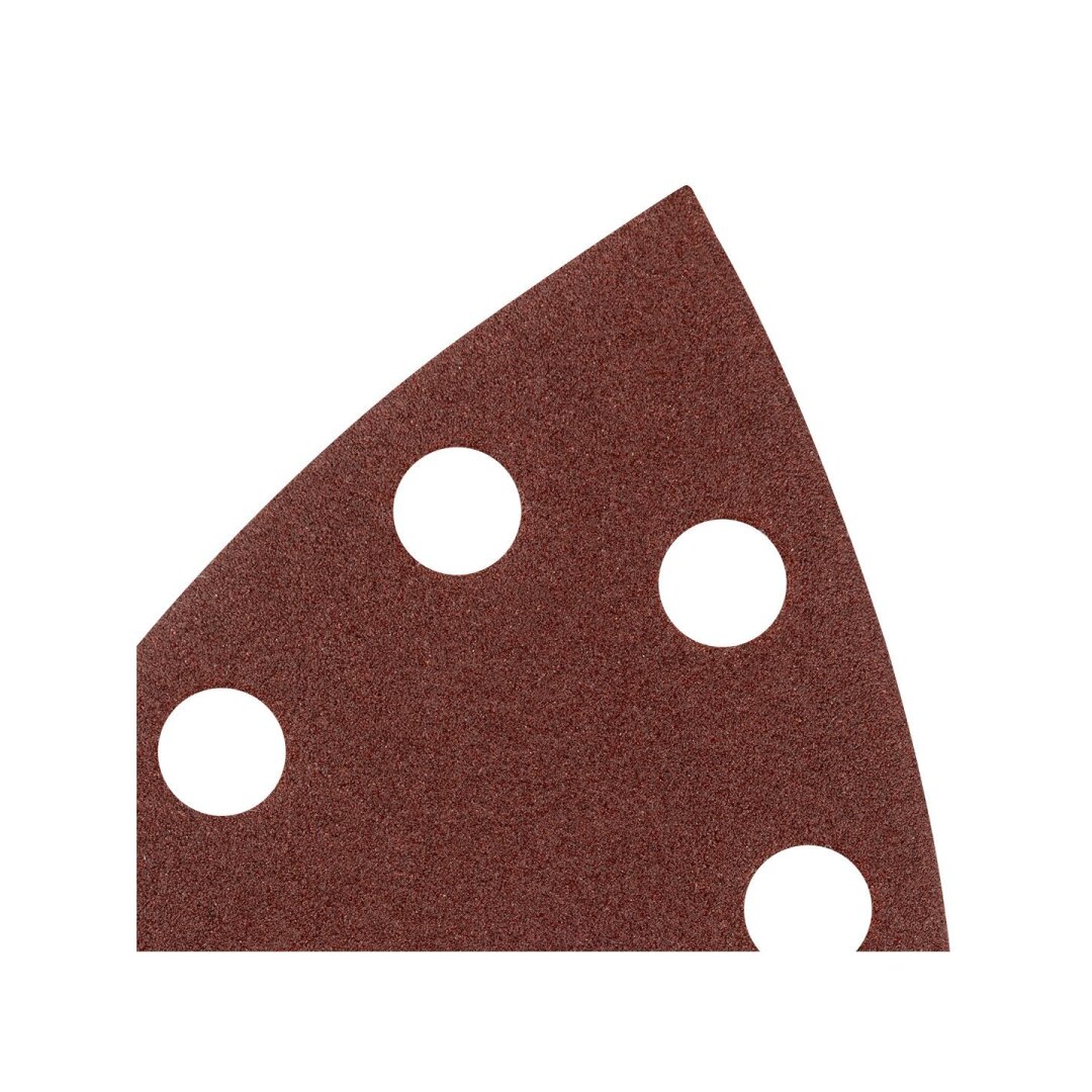 Šlifavimo popierius, „Velcro“, metalui 102 x 152 mm, P150, 5 vnt, su 11 skylių 3 Šlifavimo popierius, „Velcro“, metalui 102 x 152 mm, P150, 5 vnt, su 11 skylių 3
