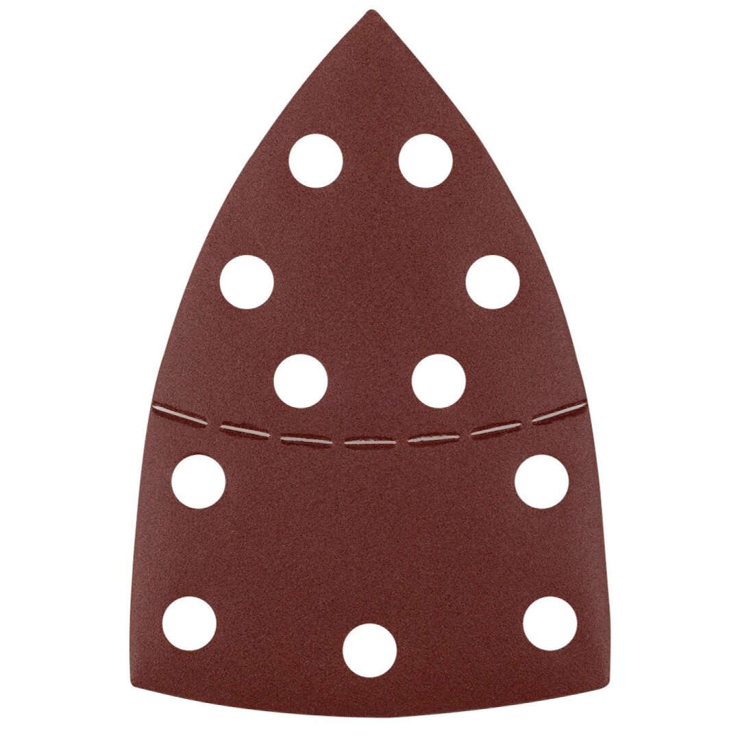 Šlifavimo popierius, „Velcro“, metalui 102 x 152 mm, p220, 5 vnt, su 11 skylių 1 Šlifavimo popierius, „Velcro“, metalui 102 x 152 mm, p220, 5 vnt, su 11 skylių 1