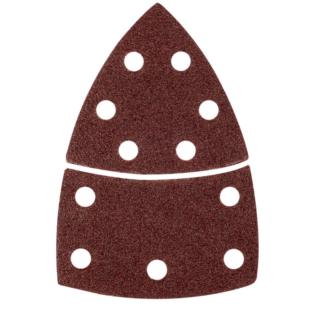 Šlifavimo popierius, „Velcro“, metalui 102 x 152 mm, p40, 5 vnt, su 11 skylių 3 Šlifavimo popierius, „Velcro“, metalui 102 x 152 mm, p40, 5 vnt, su 11 skylių 3