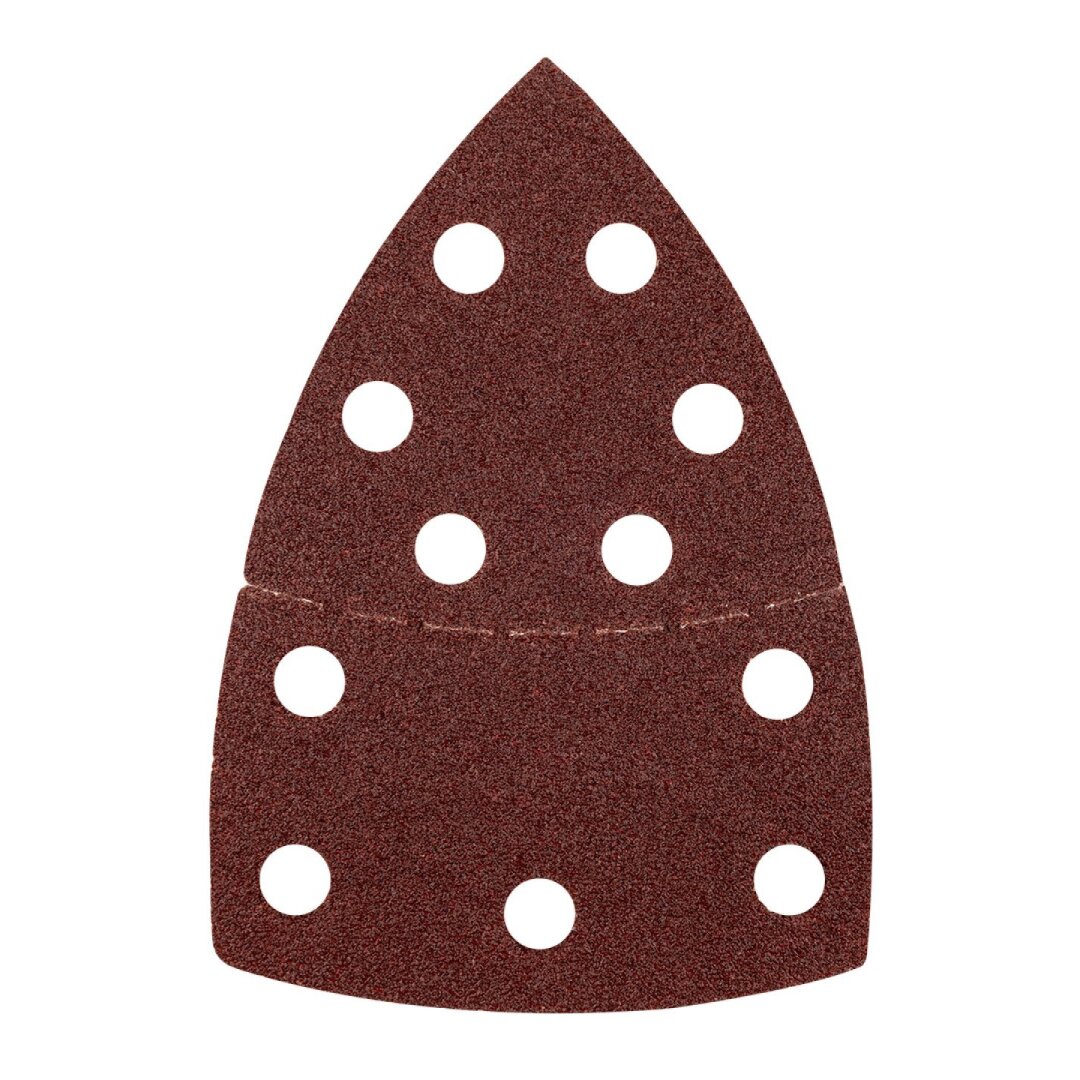 Šlifavimo popierius, „Velcro“, metalui 102 x 152 mm, p60, 5 vnt, su 11 skylių 1 Šlifavimo popierius, „Velcro“, metalui 102 x 152 mm, p60, 5 vnt, su 11 skylių 1