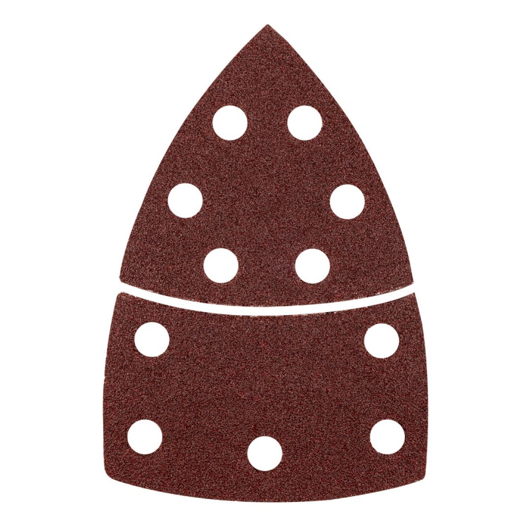 Šlifavimo popierius, „Velcro“, metalui 102 x 152 mm, p60, 5 vnt, su 11 skylių 3 Šlifavimo popierius, „Velcro“, metalui 102 x 152 mm, p60, 5 vnt, su 11 skylių 3